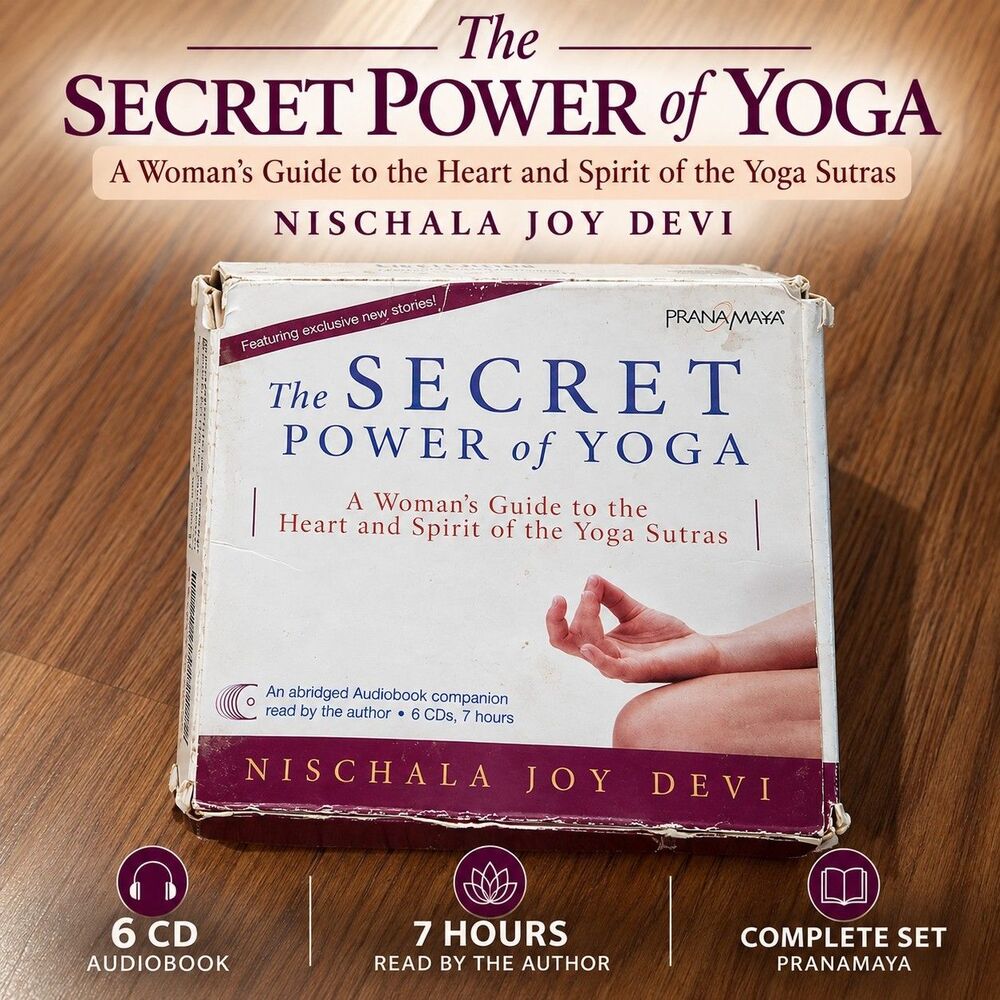 The Secret Power of Yoga Nischala Joy Devi 6 CD Audiobook Pranamaya Complete